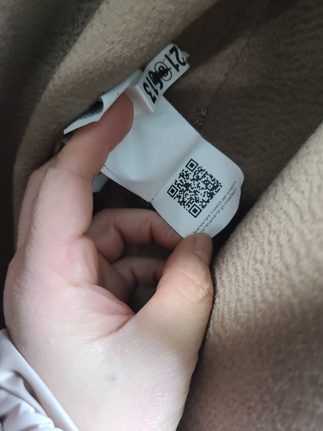 S막스마라 지블링 후드 캐시미어  코트 상품이미지8