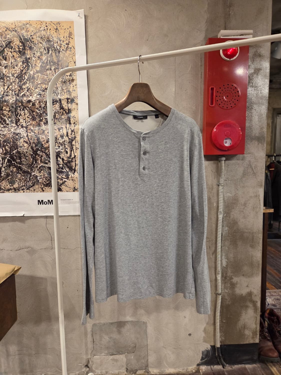 빈스 헨리넥 티셔츠  상품이미지5