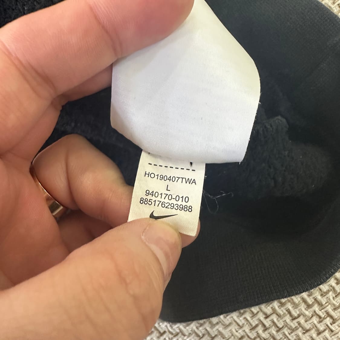 L 나이키 조던 크루넥 맨투맨 0421D 상품이미지3