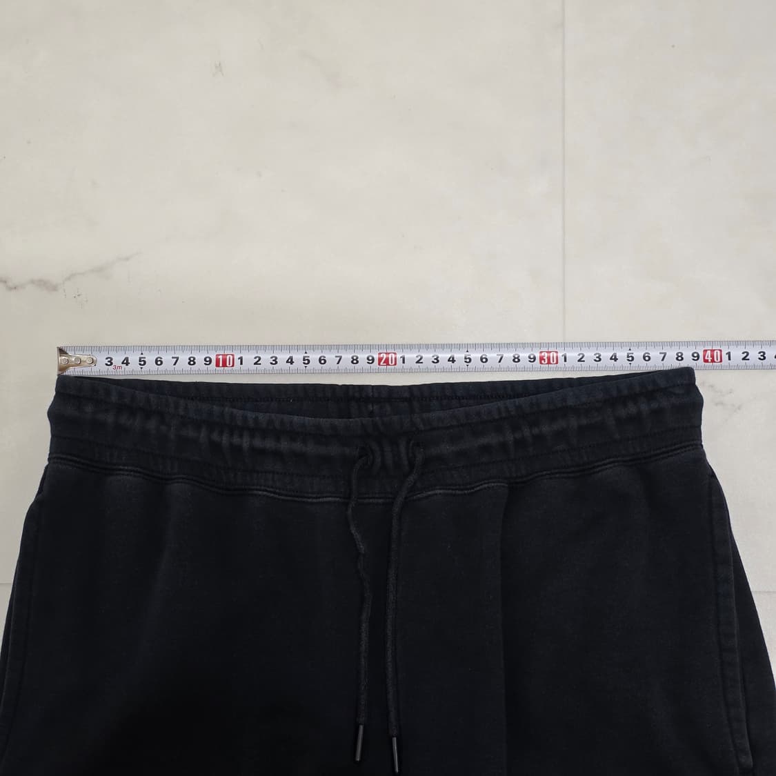 L) 나이키 더블 스우시 조거팬츠 스웻팬츠 블랙 상품이미지5