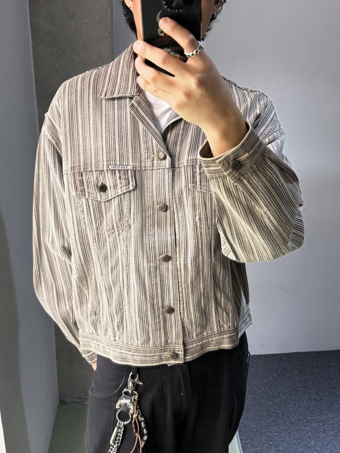 진스포인트 90s 웨스턴 데님 트러커 자켓 상품이미지1