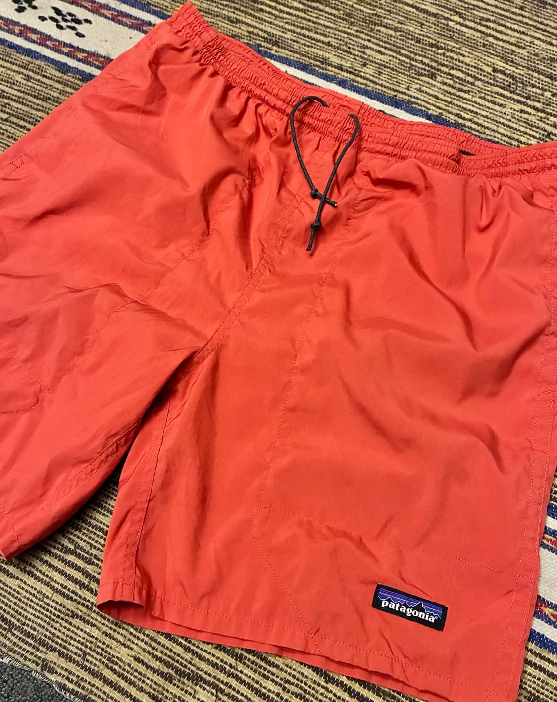 (M/28~33)파타고니아 배기스 5인치 반바지 쇼츠 피멘토레드 코랄 상품이미지2