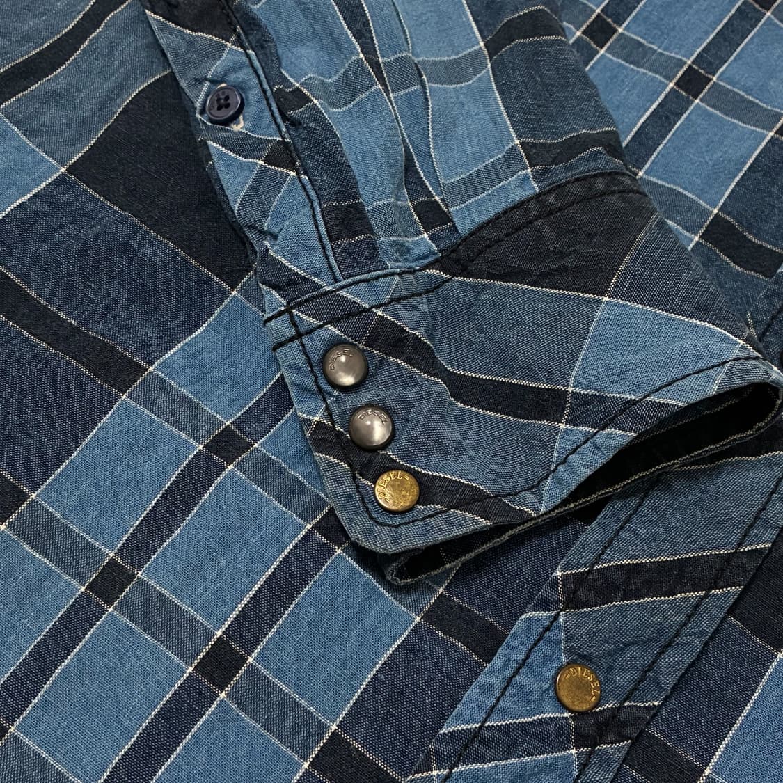 Diesel checkered shirt 상품이미지4