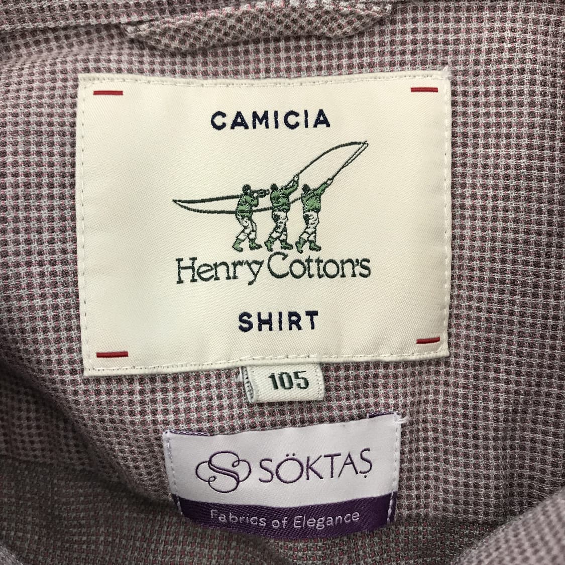 헨리코튼 SOKTAS원단 체크셔츠 [105] 상품이미지4