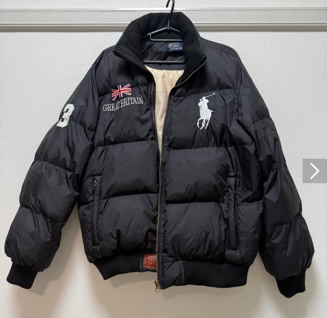 폴로 빅포니 패딩 블랙 M 상품이미지1