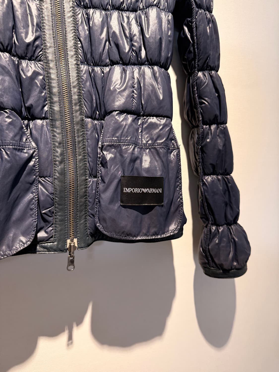 Reversible Leather Padded Jacket 상품이미지9