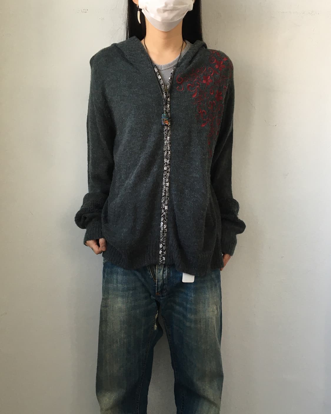 Oriental mood hood zip up 상품이미지6