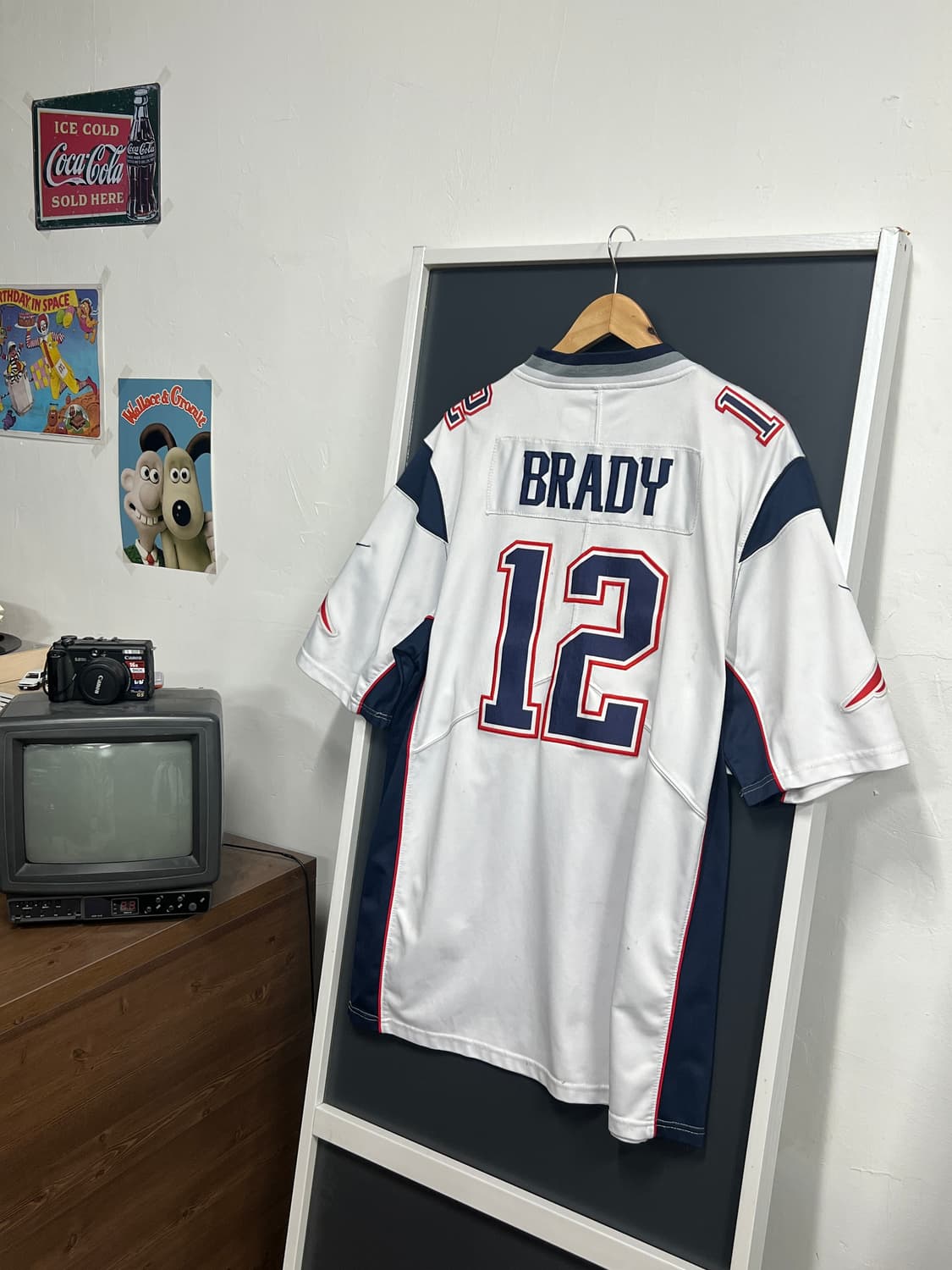 나이키 nfl 패트리어츠 Brady 마킹 미식 축구 유니폼 져지 반팔 상품이미지2