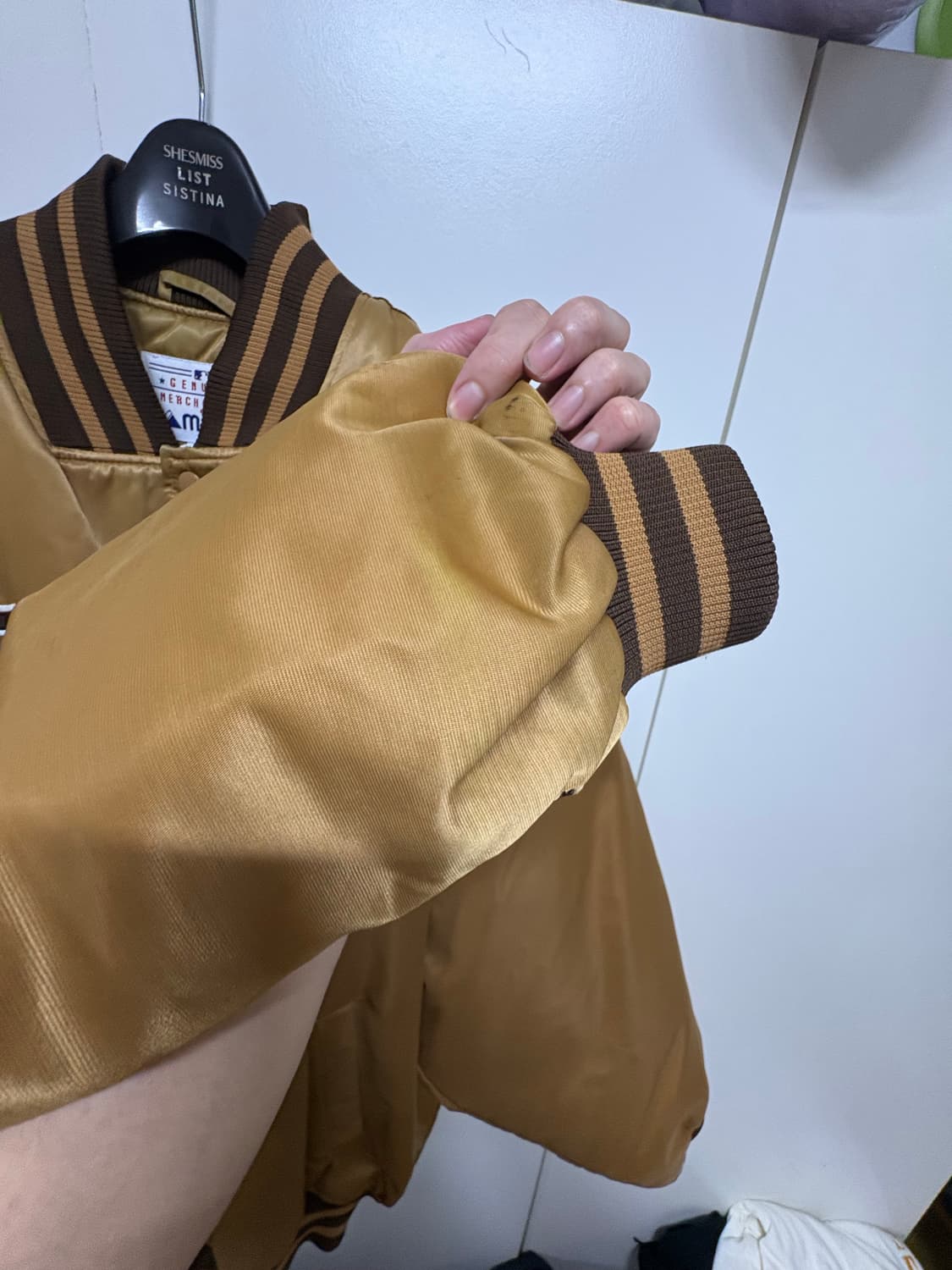 마제스틱 양키스 스타디움 자켓 XL 상품이미지4