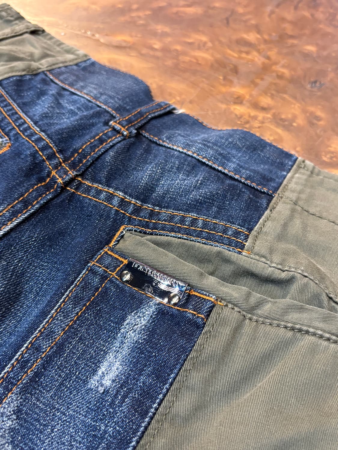 Dolce&Gabbana 돌체앤가바나 하프 카고 데님 팬츠 상품이미지4