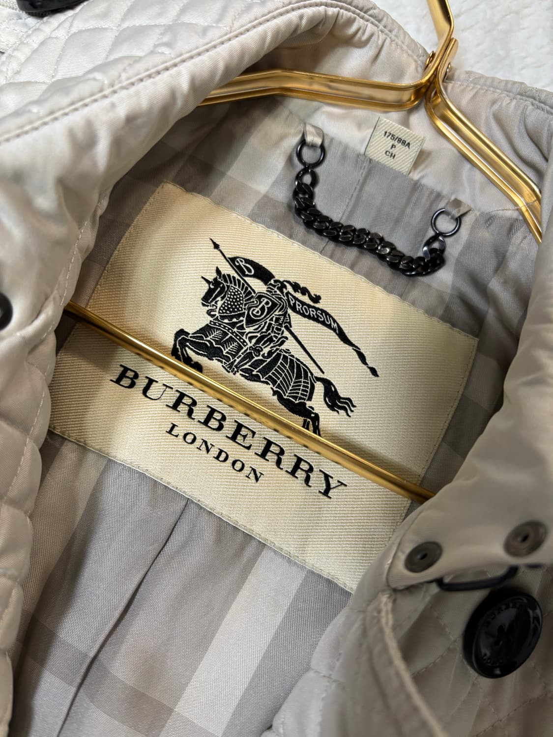 정품. 버버리 트렌치코트. 55 상품이미지3