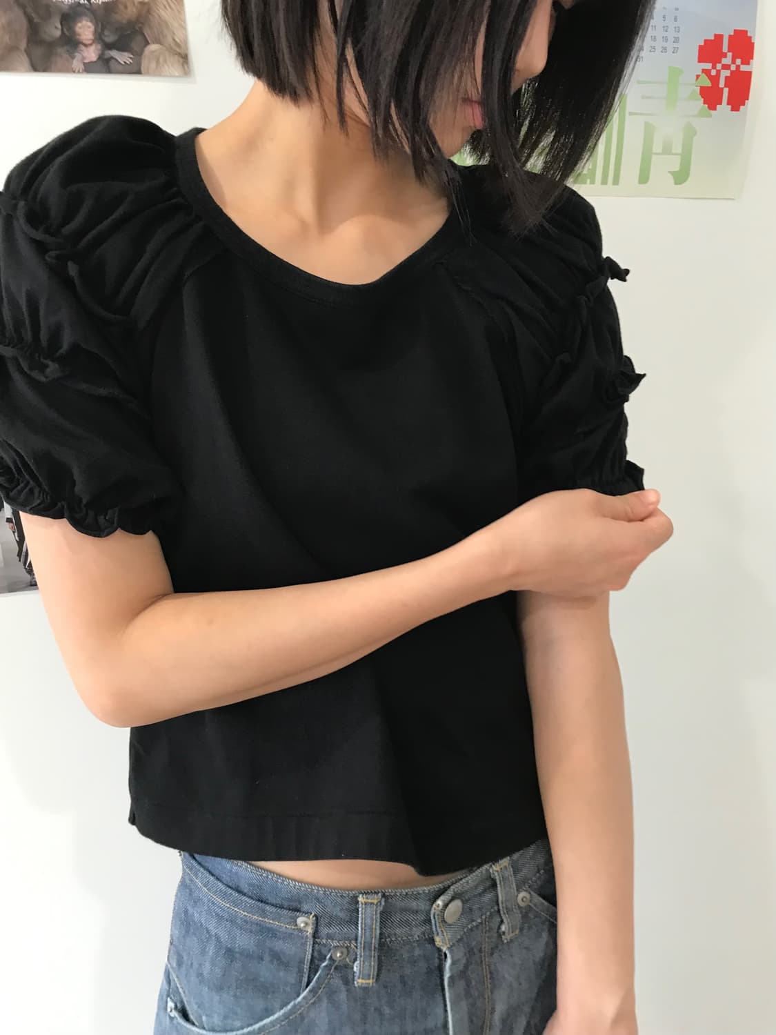 Comme des garcons shirring T 상품이미지1