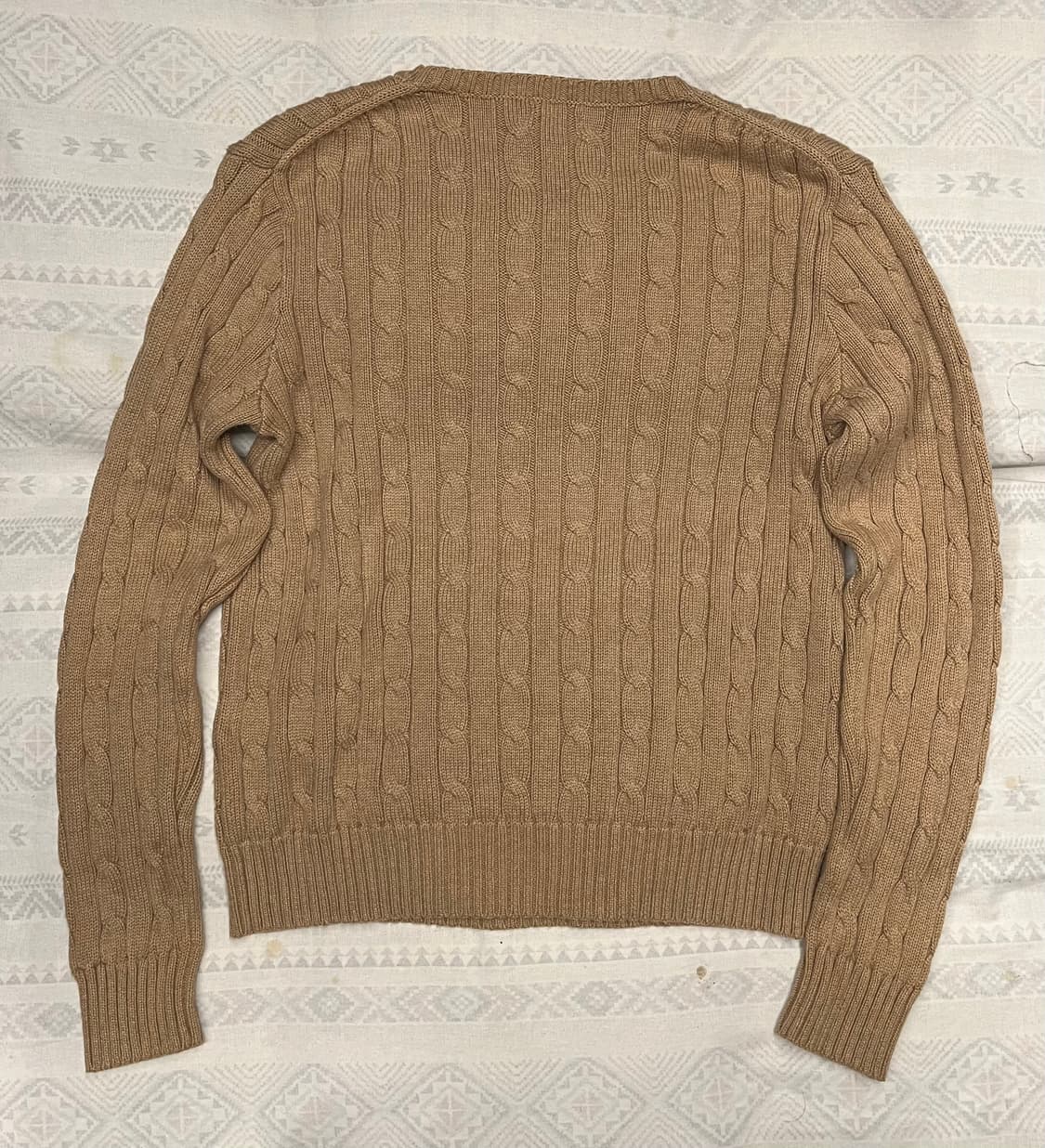 폴로 랄프로렌 케이블 니트 브라운 상품이미지5