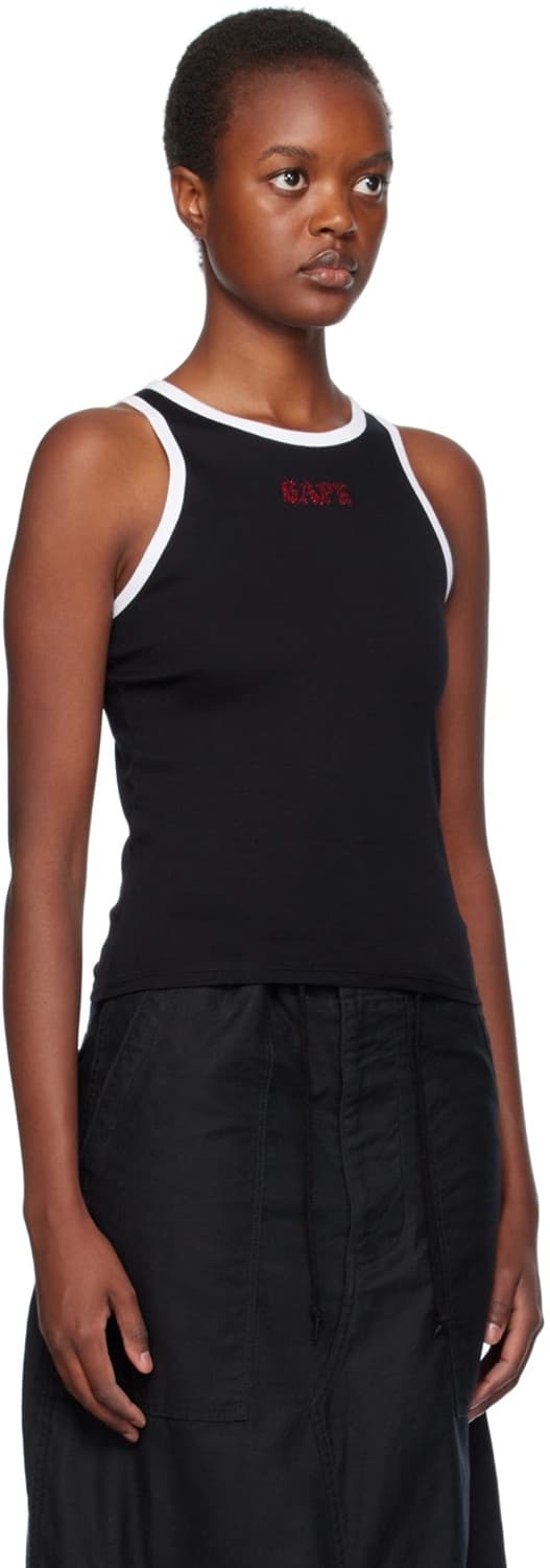 베이프 크리스탈 스톤 탱크탑 나시 네이비 상품이미지3