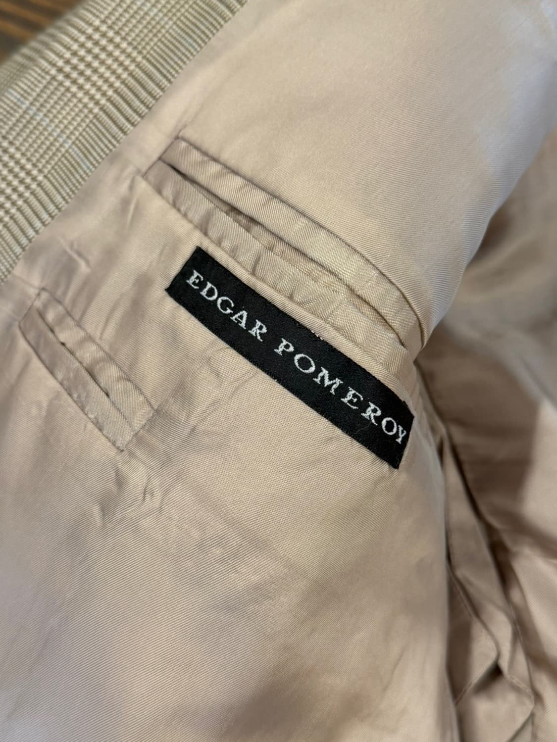 EDGAR POMEROY 더블 브레스티드 코트 100 상품이미지8