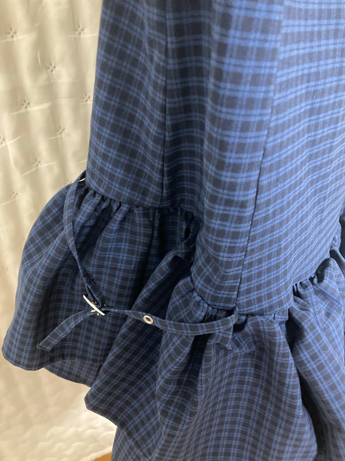 자라 체크 프릴 미니 원피스 3067/269/405 상품이미지8