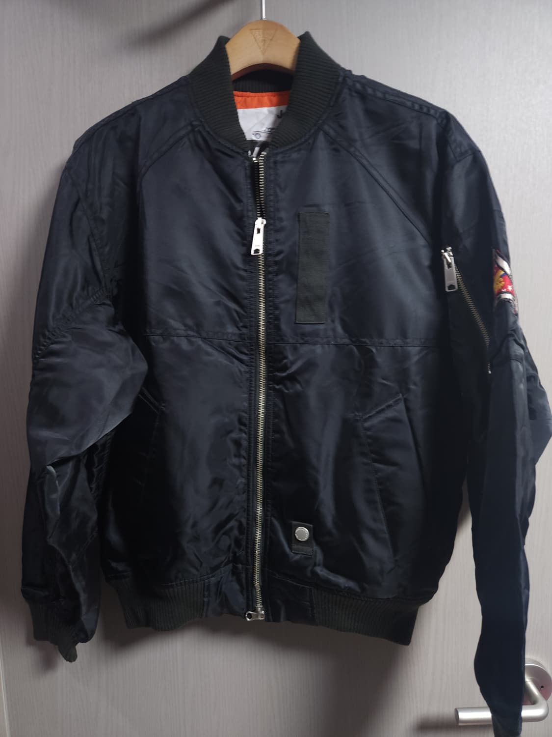 지프 블루종 항공 점퍼, M 상품이미지1