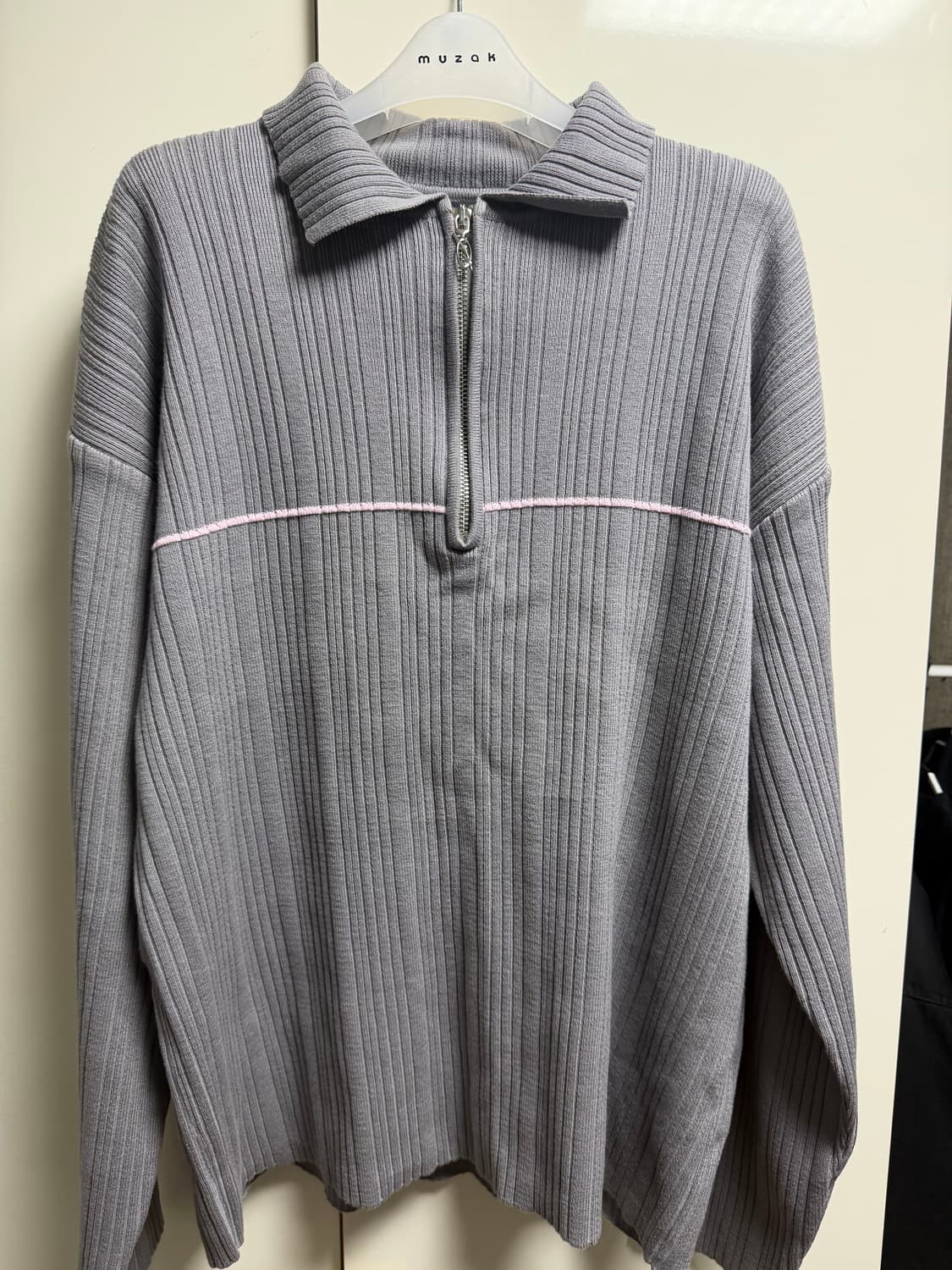 51퍼센트 니트 반집업 상품이미지1