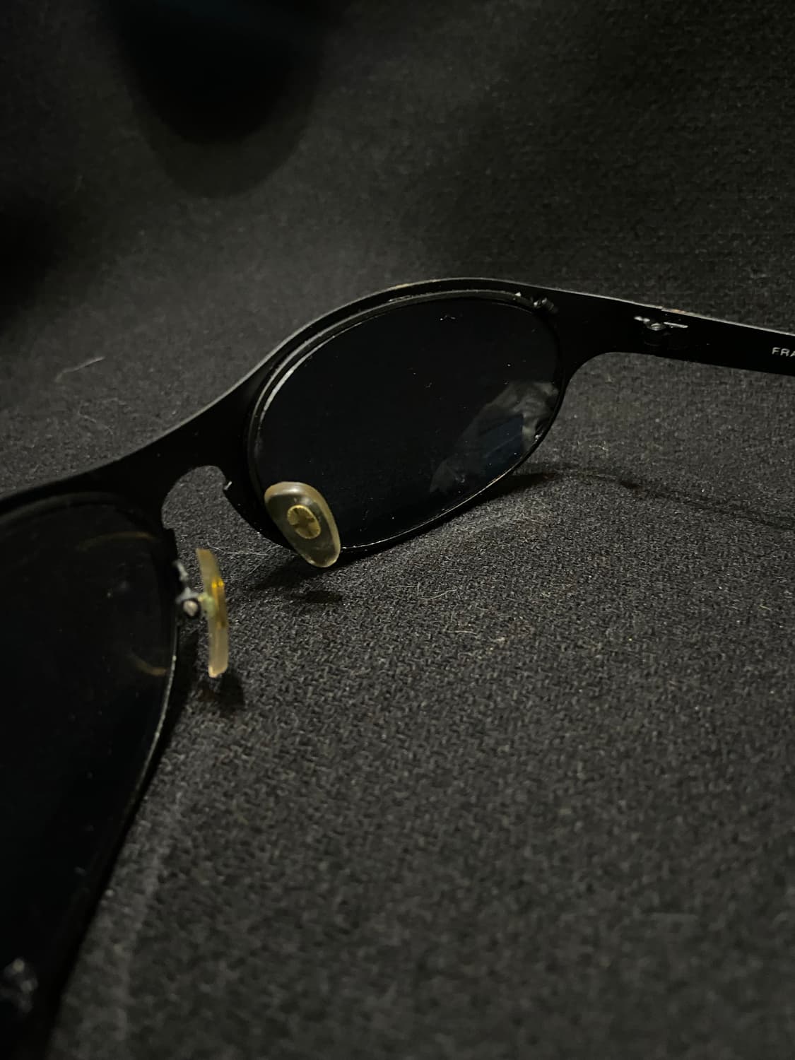 SunGear 빈티지 고글형 스틸 선글라스 (블랙) 상품이미지5