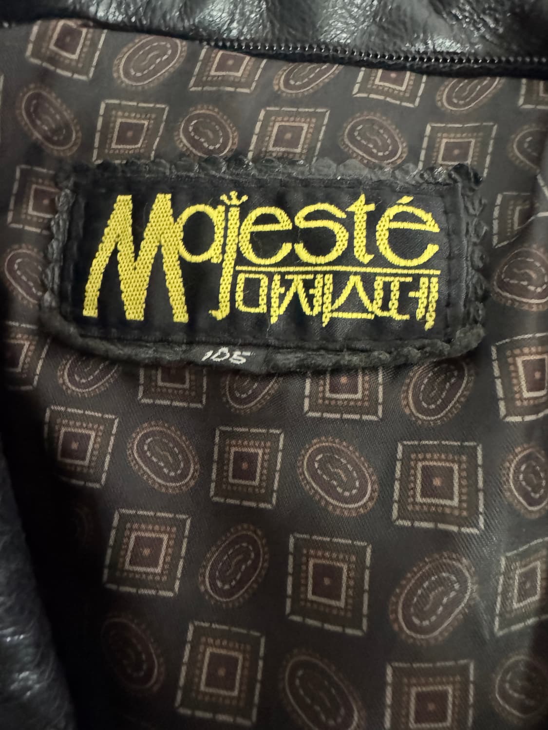 빈티지 아카이브 리얼 소가죽 봄버 가죽 자켓 L ~ XL 상품이미지4