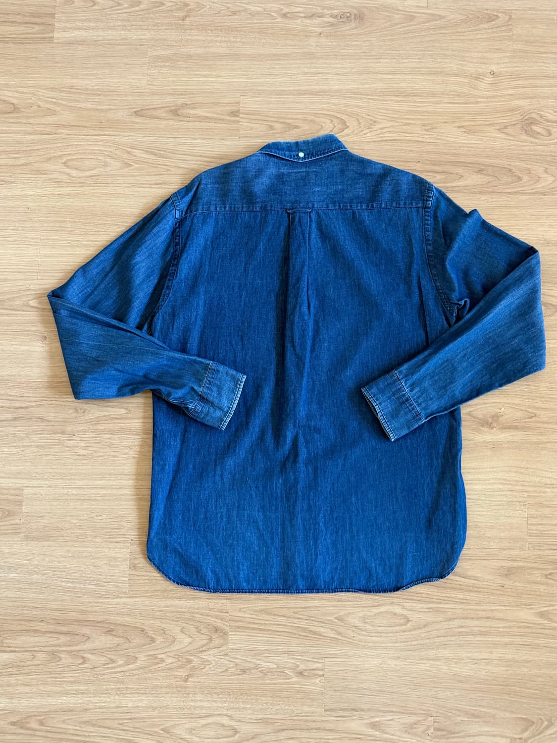 빔스 남자 데님 셔츠 S 상품이미지4