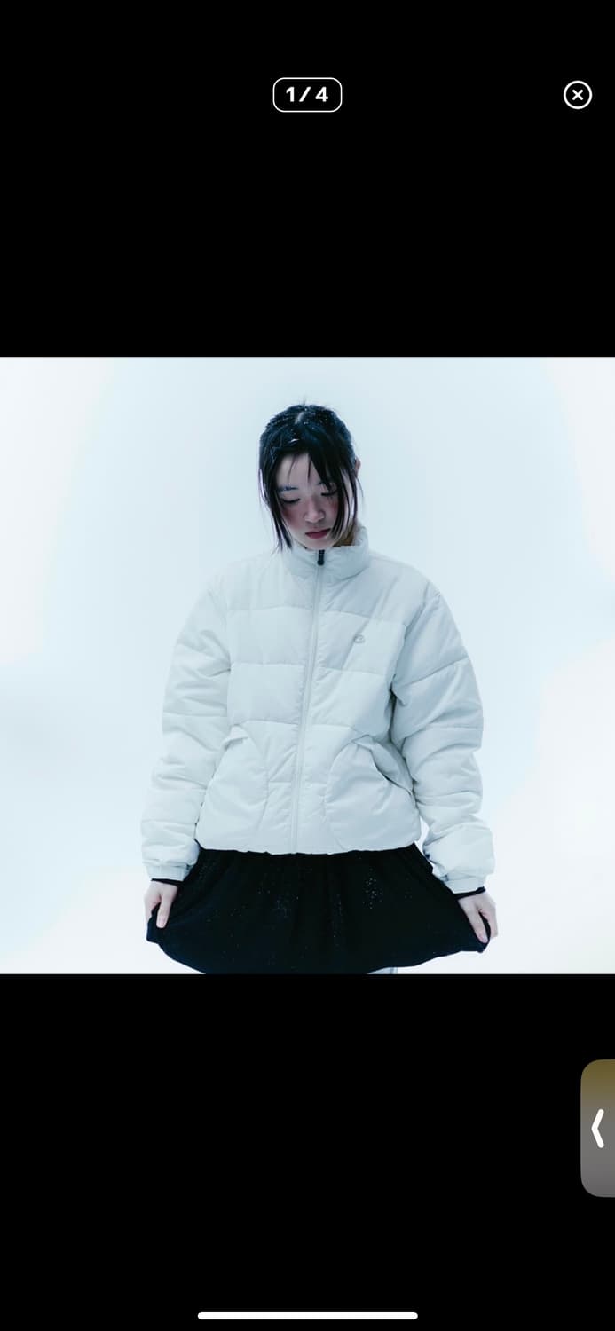 [구해요] 코이세이오 00 패딩 화이트 상품이미지1