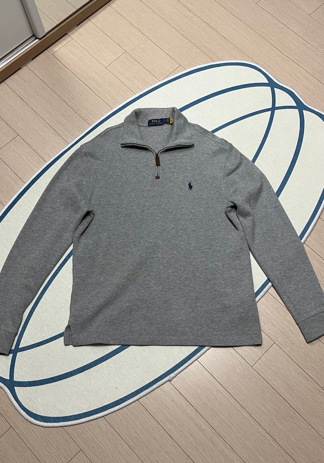폴로 반집업 그레이 상품이미지2