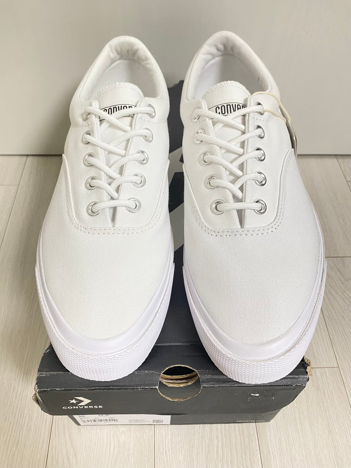 CONVERSE SKID GRIP CVO OX TRIPLE WHITE 상품이미지3