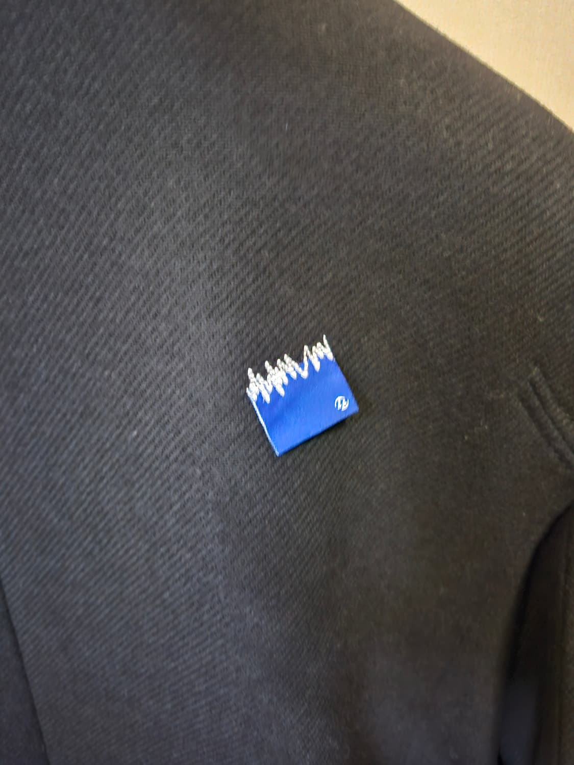 M) 자라 x 아더에러 울 블렌드 오버사이즈 코트 블랙 상품이미지5