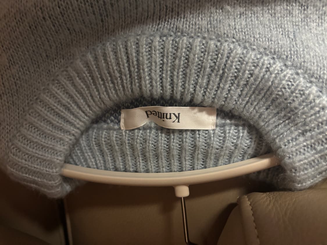 Knitted 아가일 니트 상품이미지2