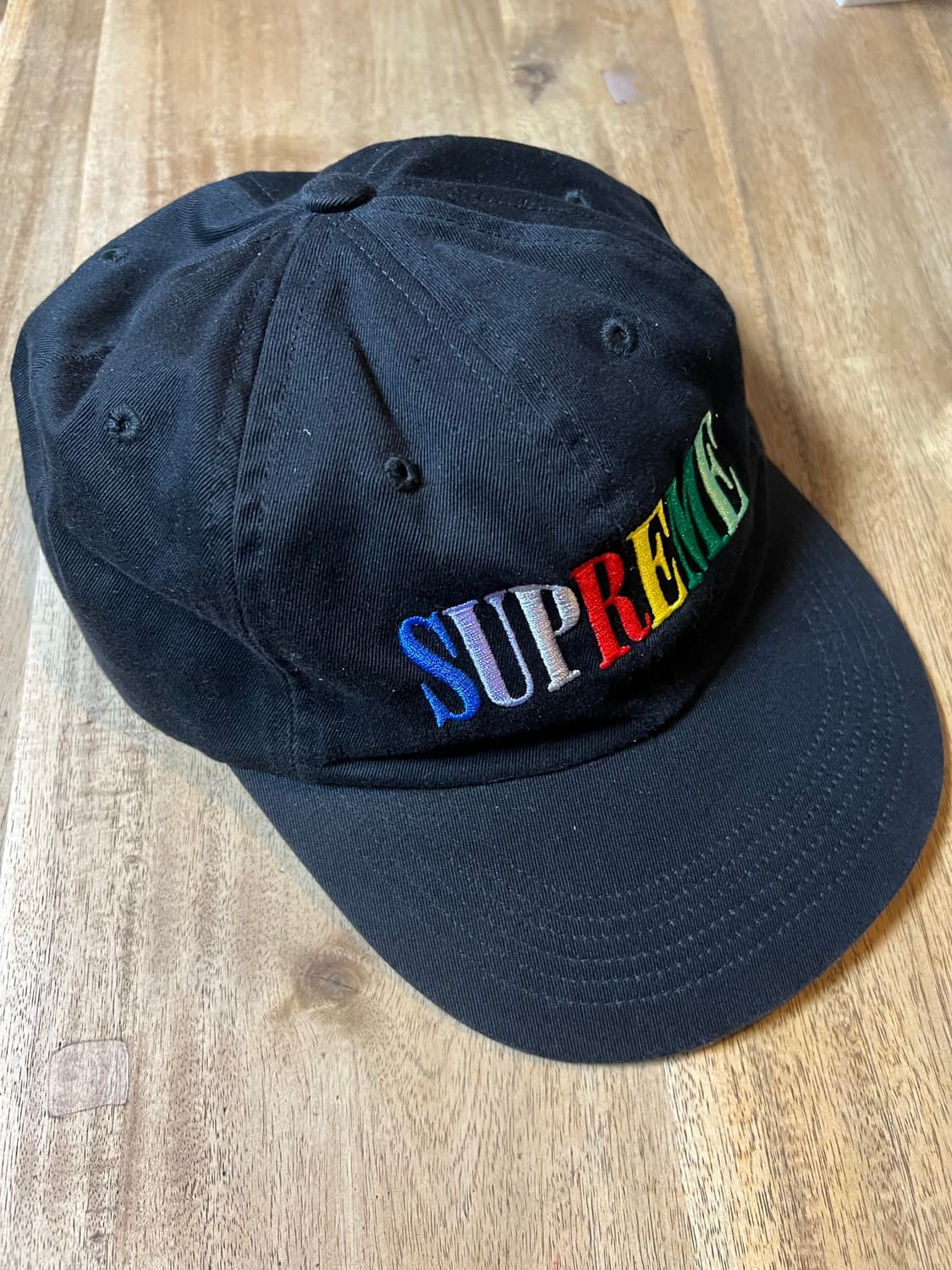 슈프림 20f/w 멀티컬러로고 6패널 볼캡 상품이미지4