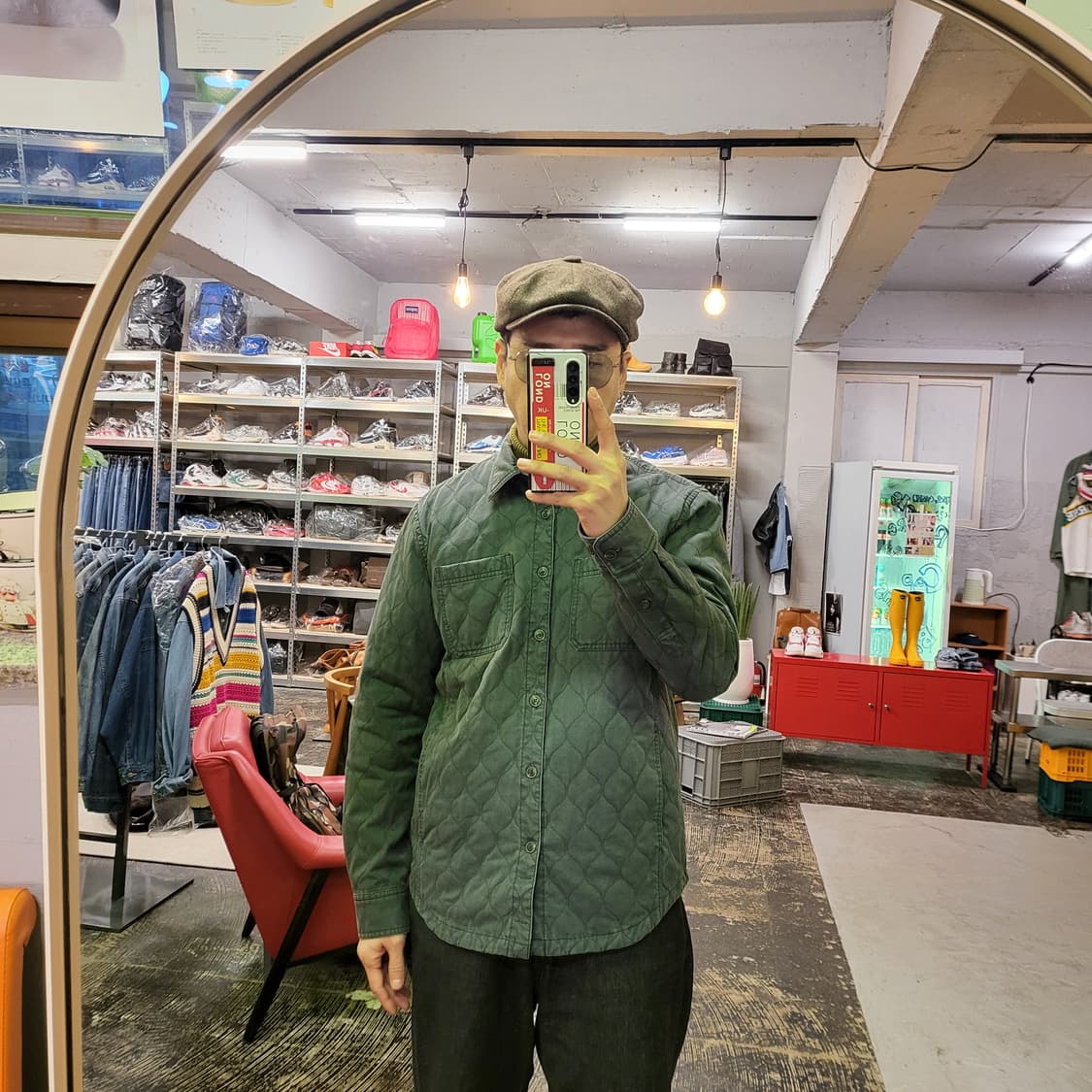 시리즈 신슐레이트 퀄티드 오버셔츠 (100) 상품이미지9