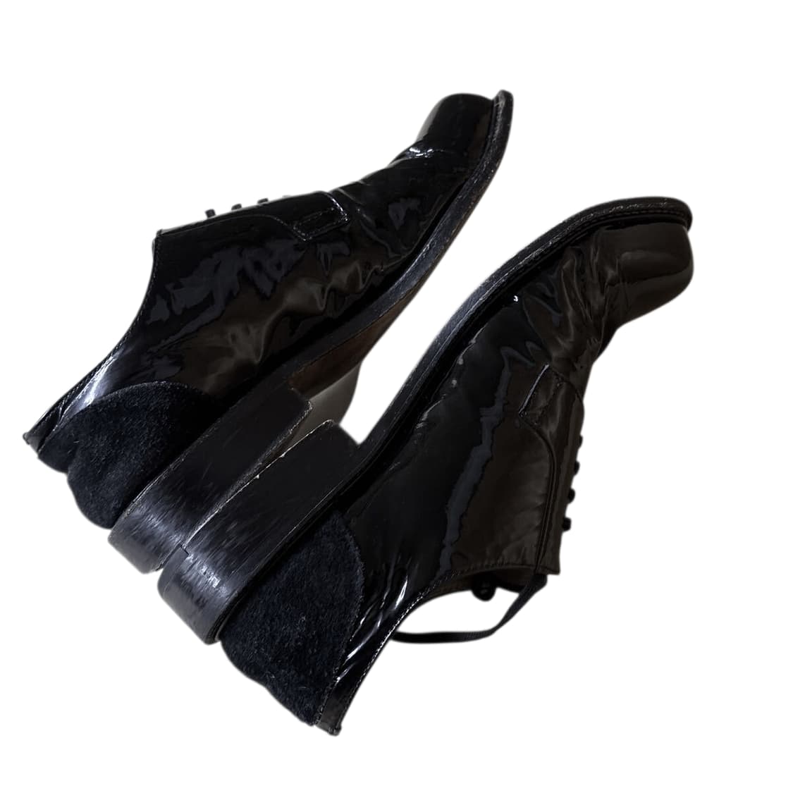 꼼데가르송 트리콧 에나멜 드레스슈즈 레이디스 상품이미지3