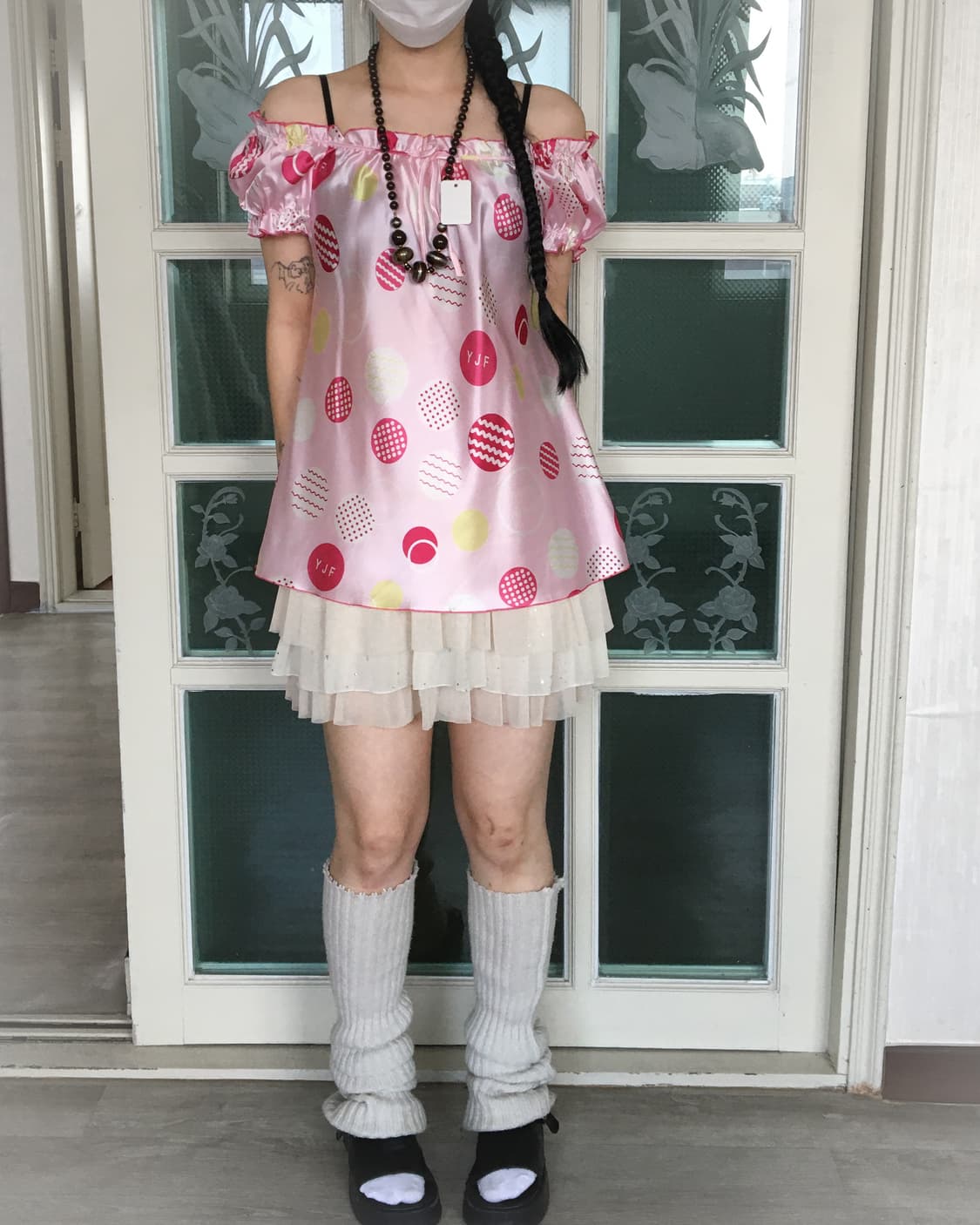 Glitter point sha mini skirt 상품이미지4