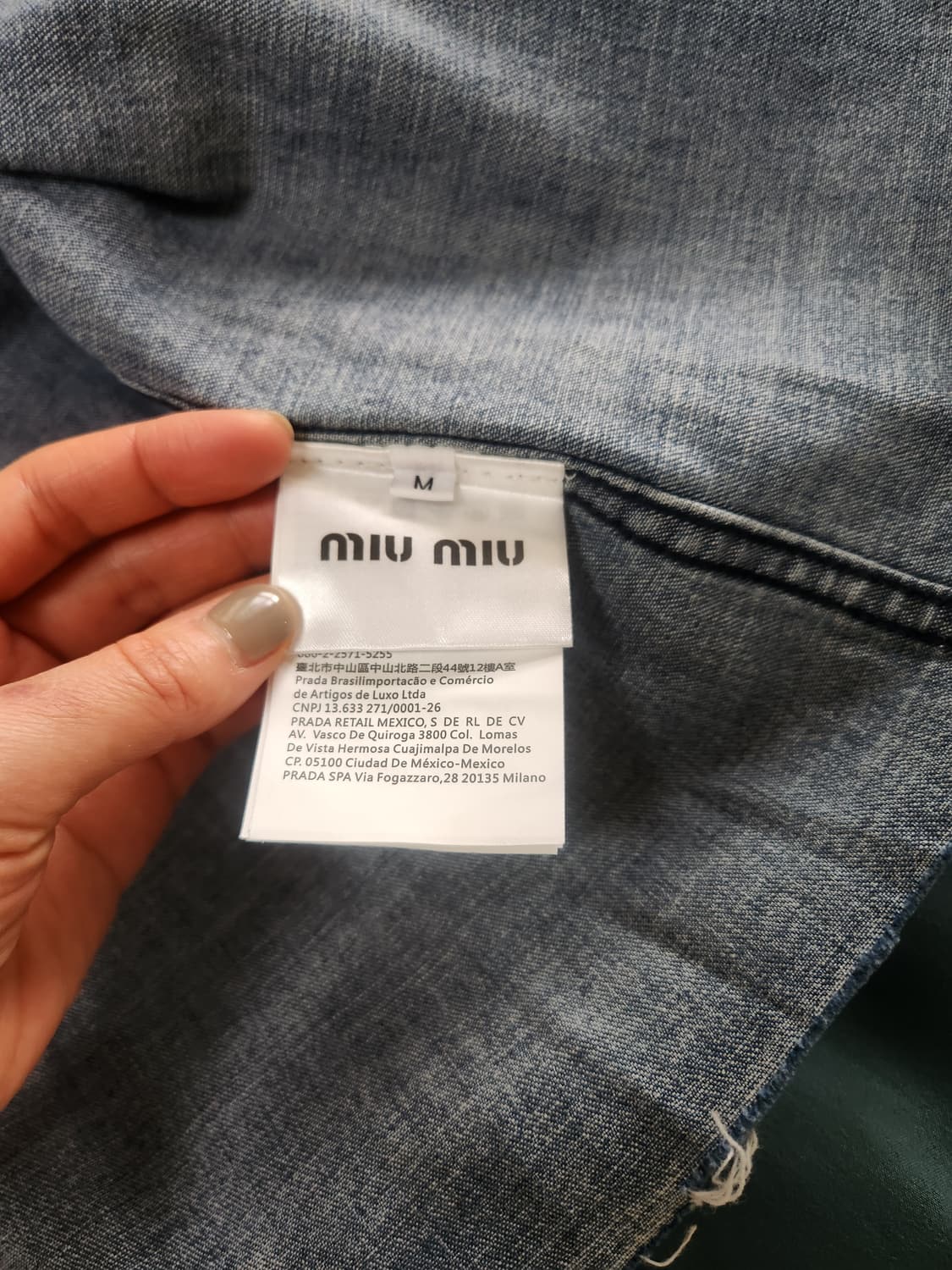 미우미우 셔스M (여성) 상품이미지2