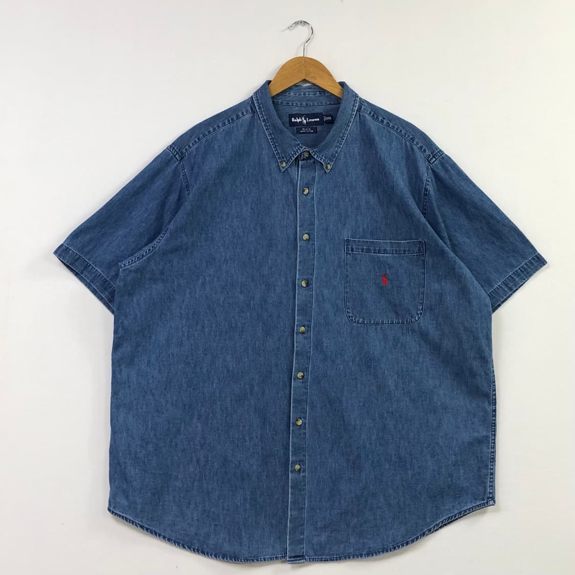 Xxl 폴로 데님 셔츠 상품이미지2