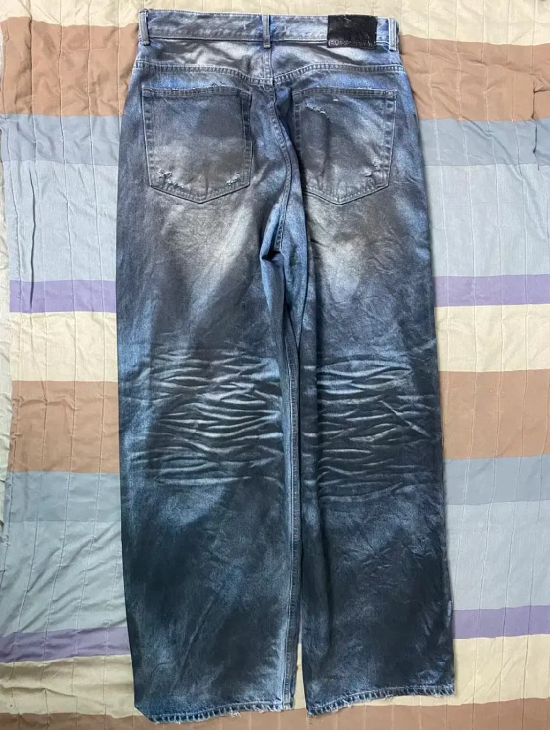 브랜디드 맥스 와이드데님 크레이지 블루 30 상품이미지3