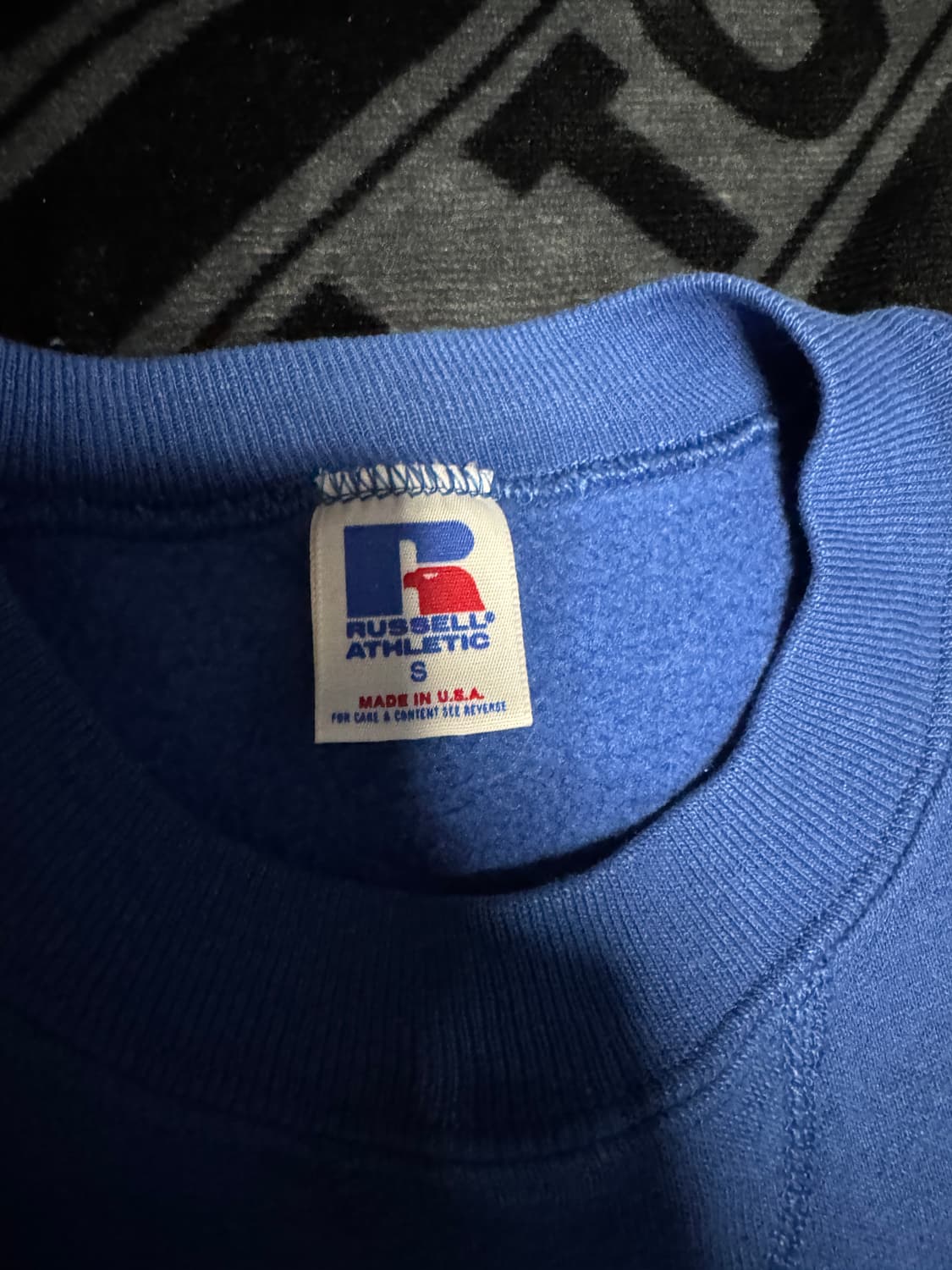 러셀 에슬레틱 스웻셔츠 블루 상품이미지4