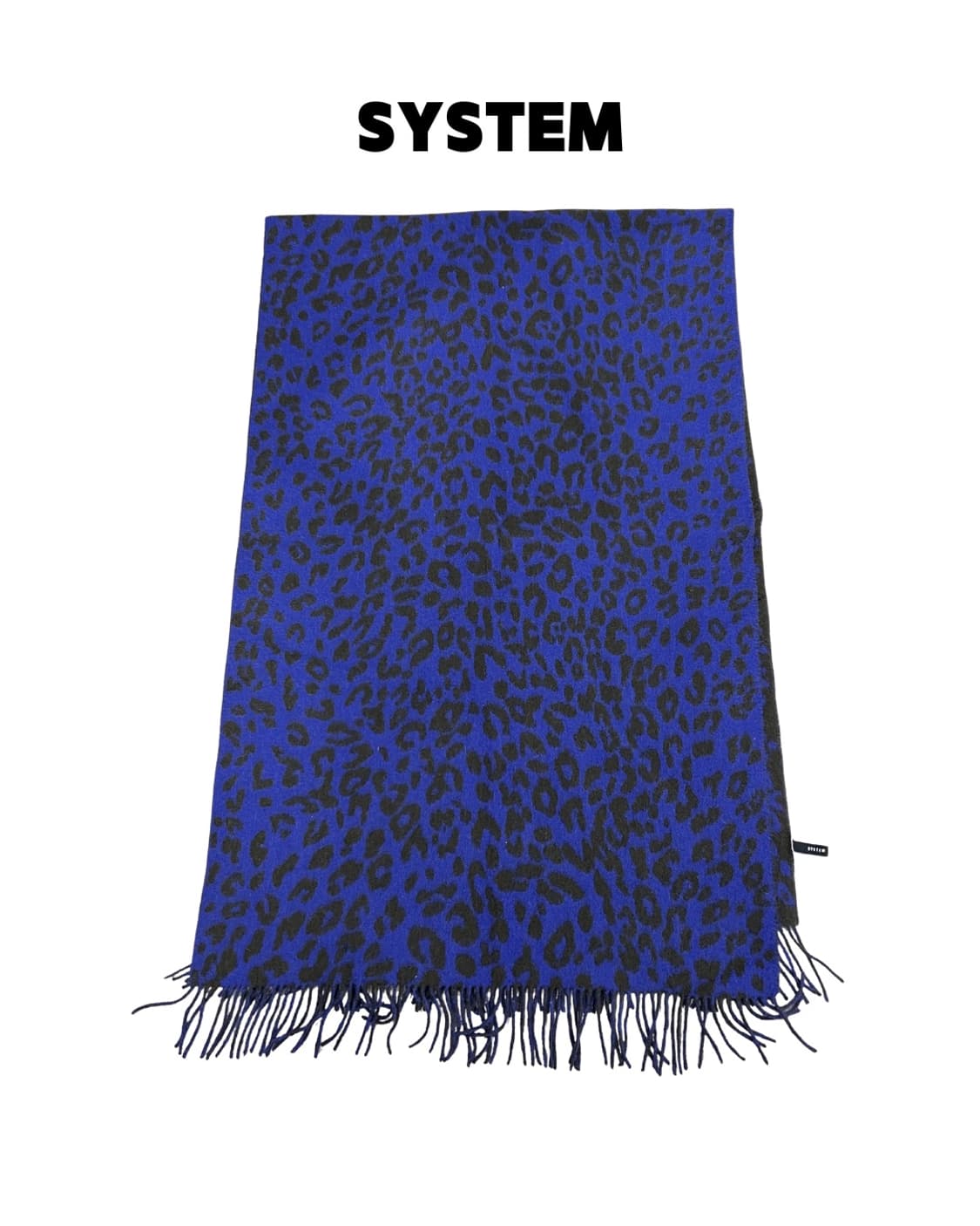 시스템 레오파드 머플러 상품이미지1