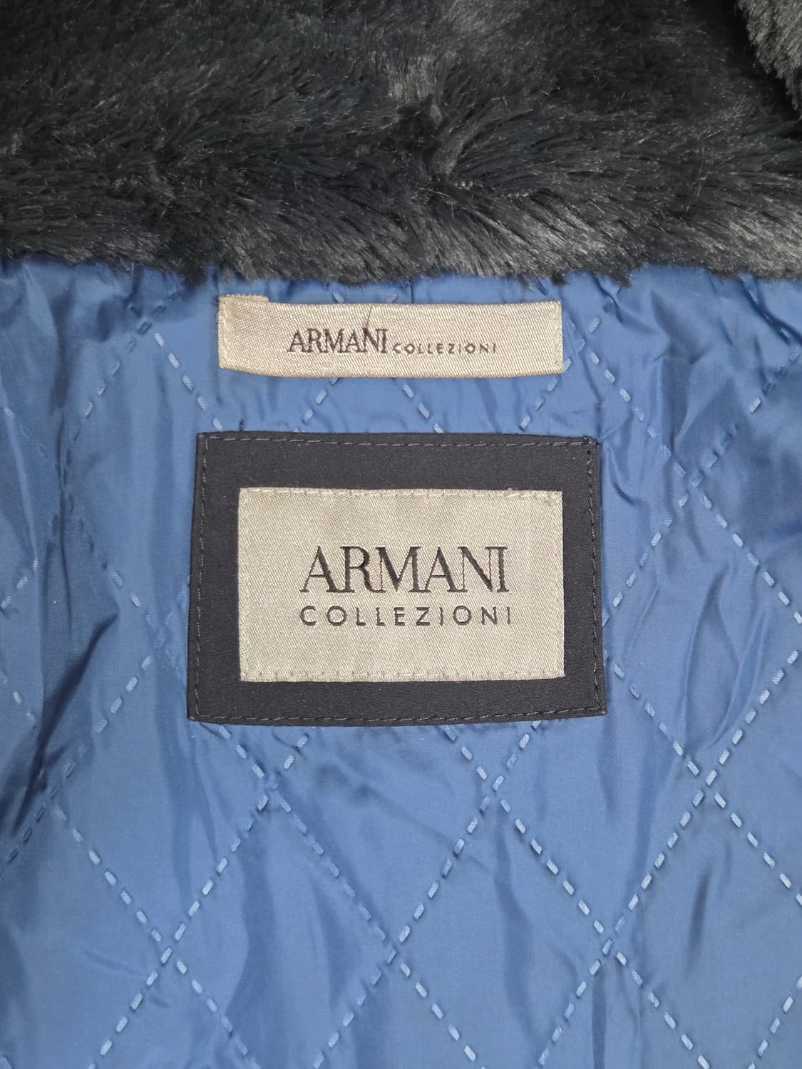 [아르마니 꼴레지오니] 퍼 후드 패딩 코트 | 00233 상품이미지3