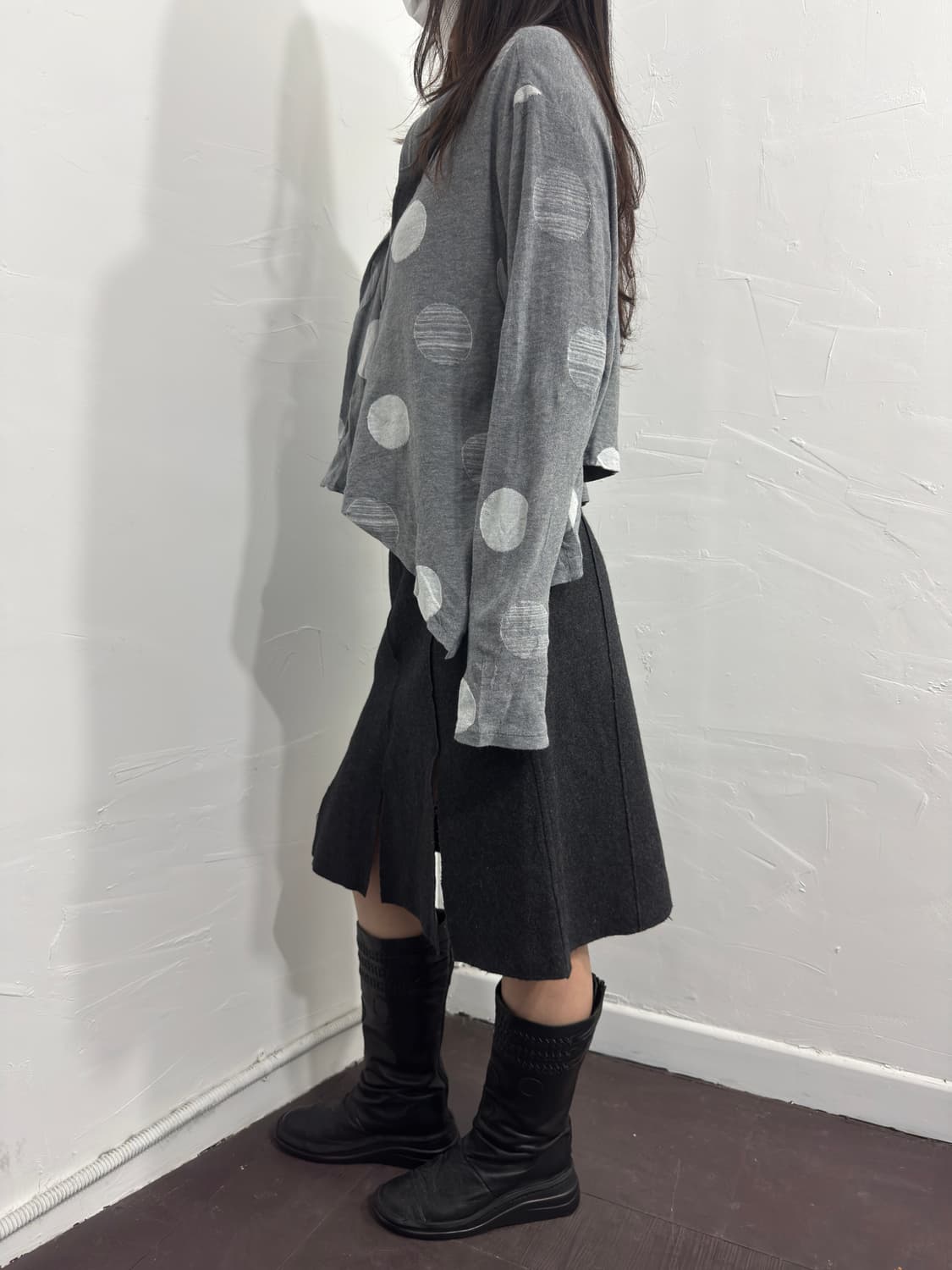 amber wool midi skirt 상품이미지5