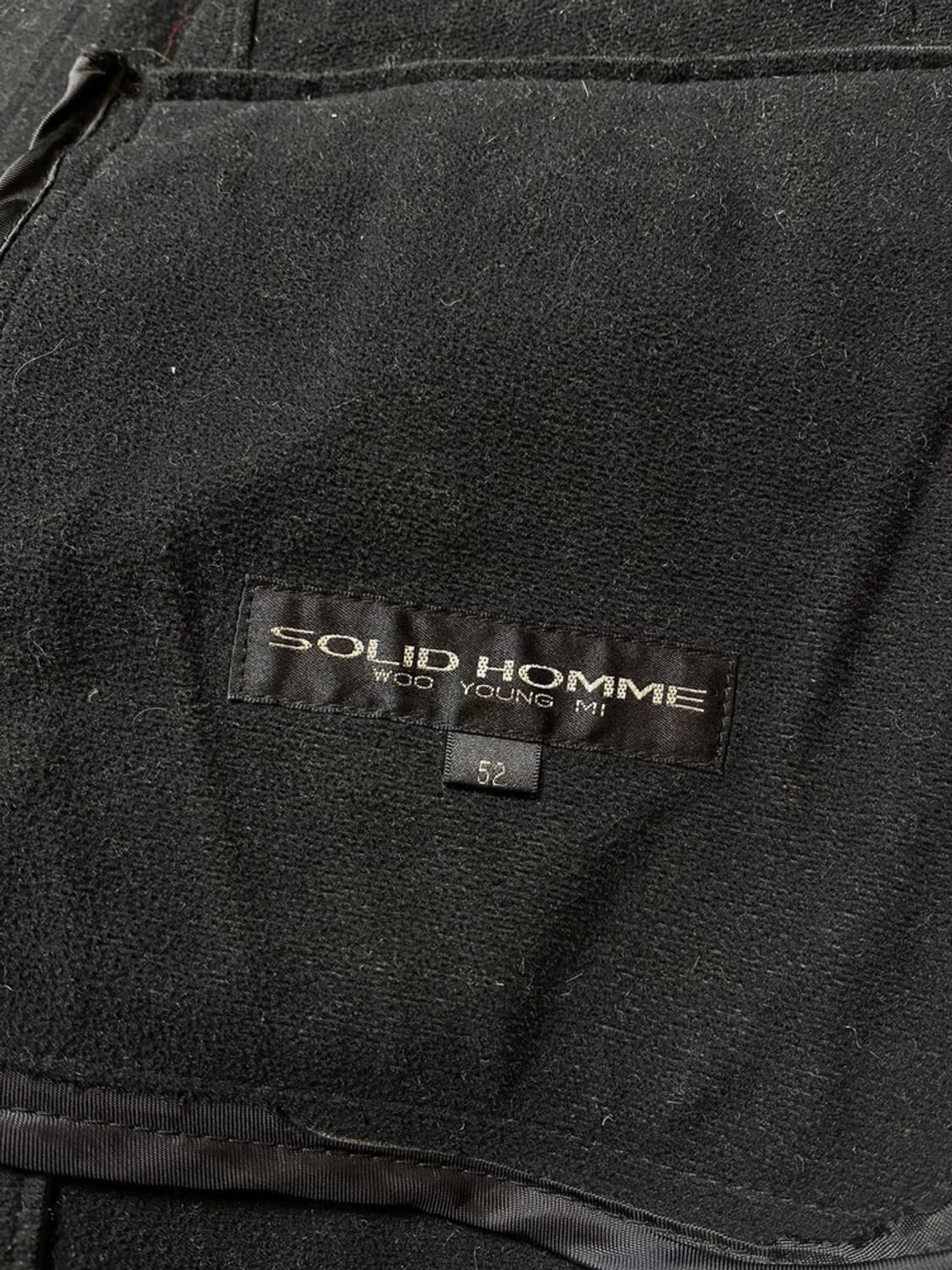 솔리드옴므 우영미 램 스킨 2B 레더 블레이저 PN7727 상품이미지8