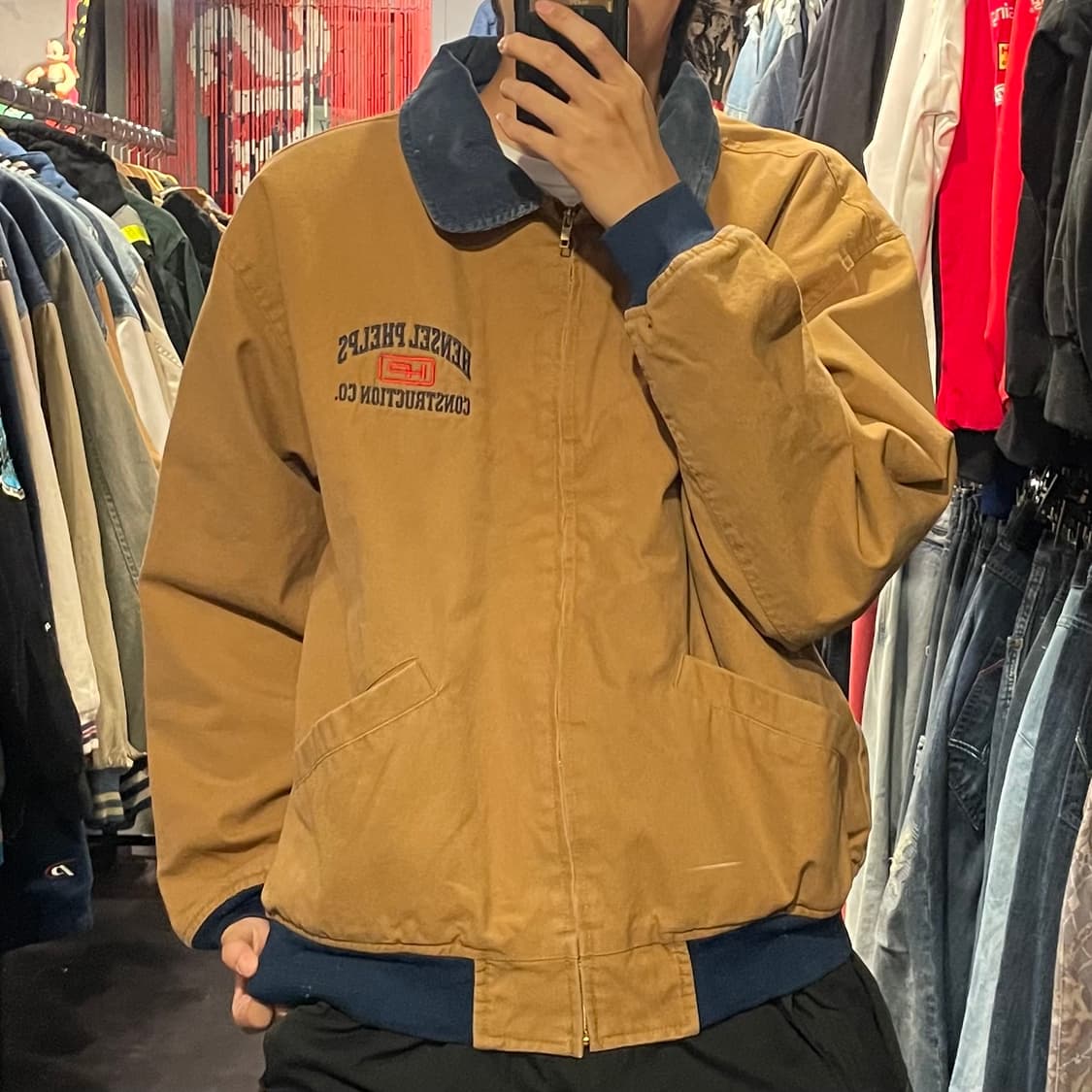 [IM] VTG 빈티지 된장 코듀로이 카라 워크자켓 상품이미지2