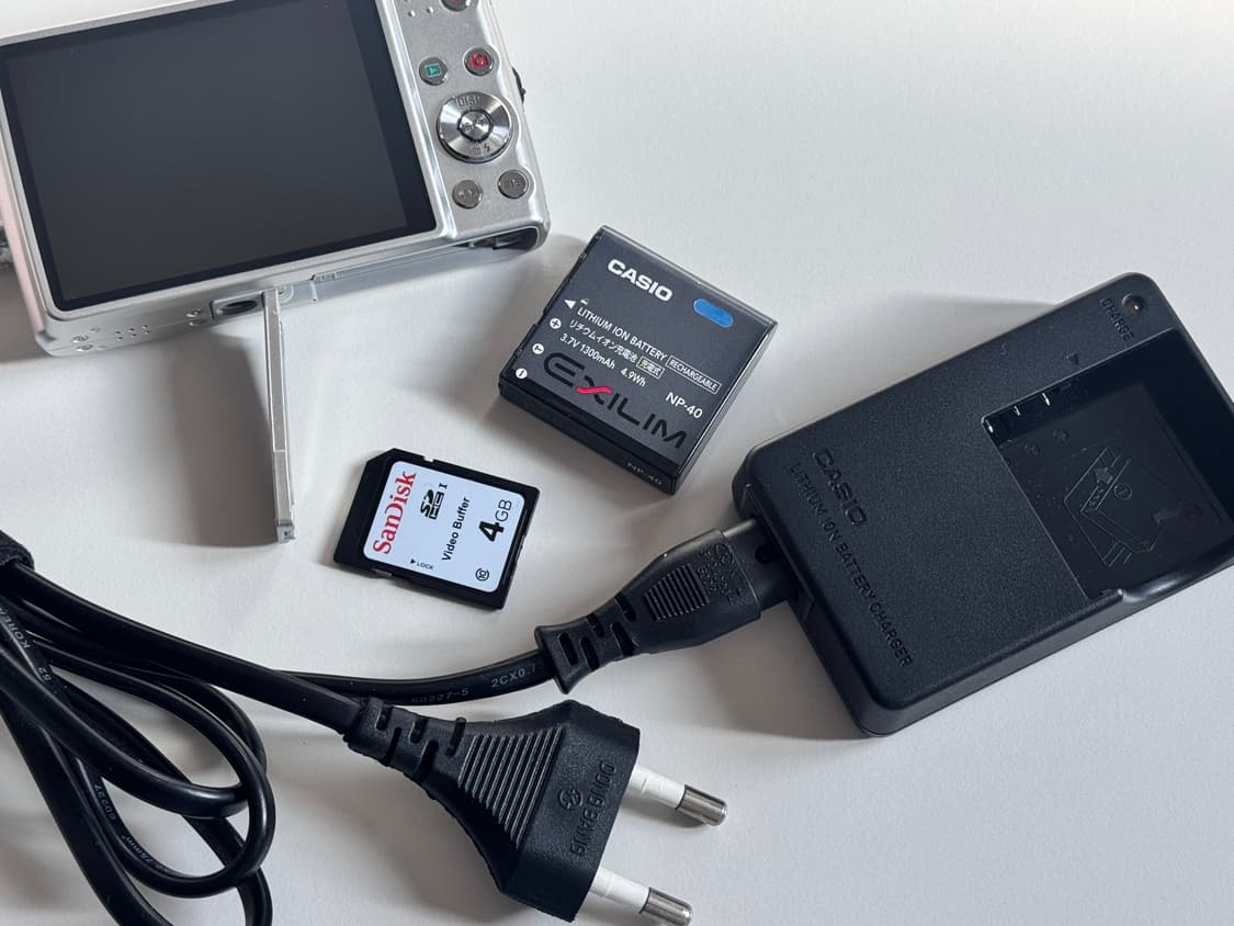 빈티지디카 카시오 엑실림 CASIO exilm EX-Z450 S급 상품이미지4