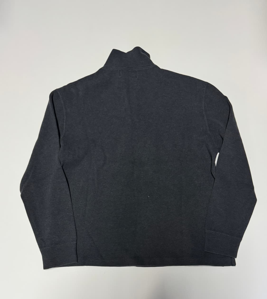 정품 폴로 랄프로렌 하프 집업 코튼 니트 L 차콜그레이 상품이미지2