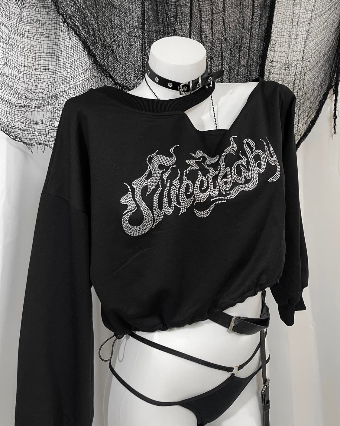 cubic crop t-shirt 상품이미지3
