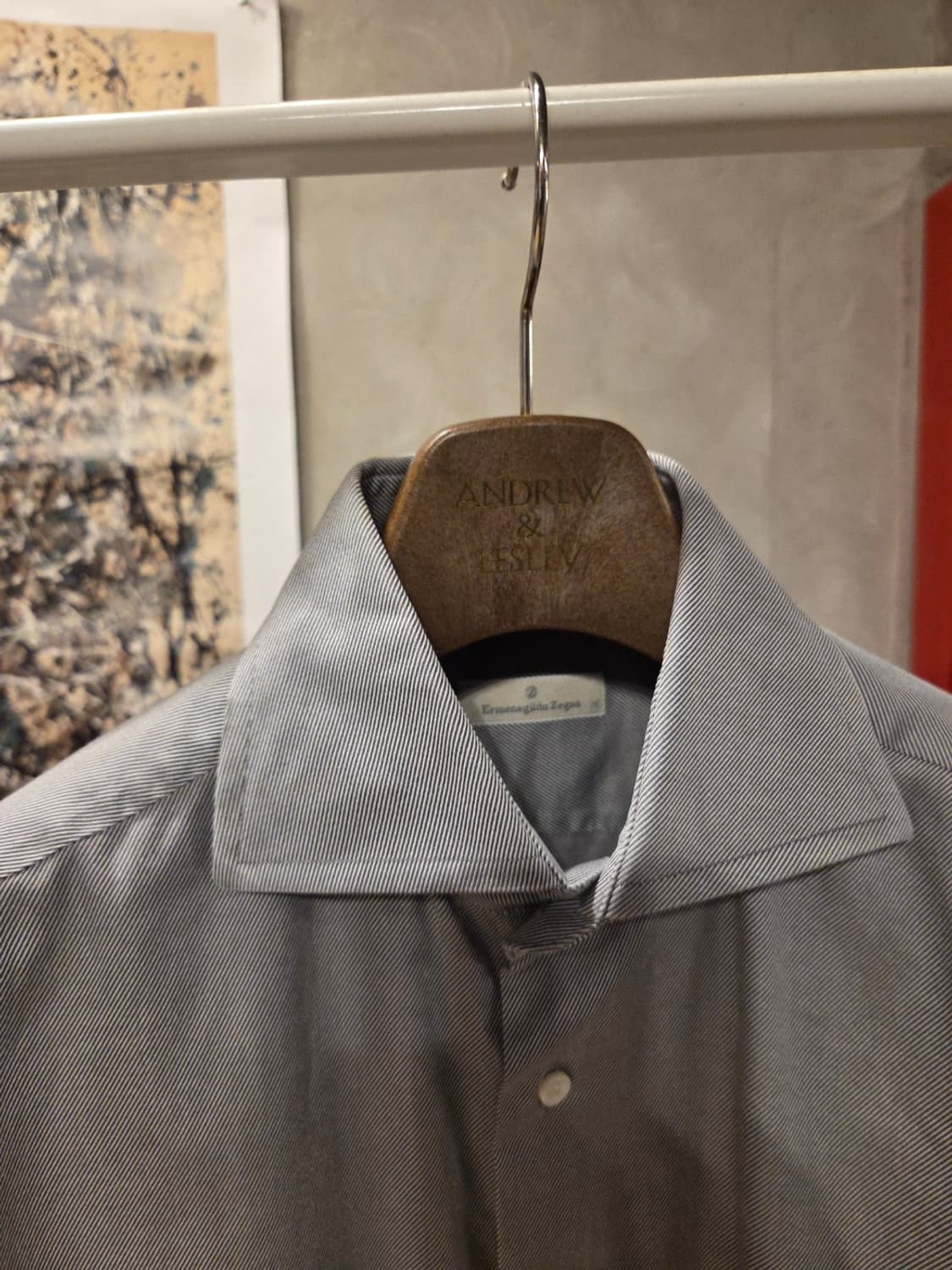 에르메네질도 제냐 드레스셔츠 상품이미지5