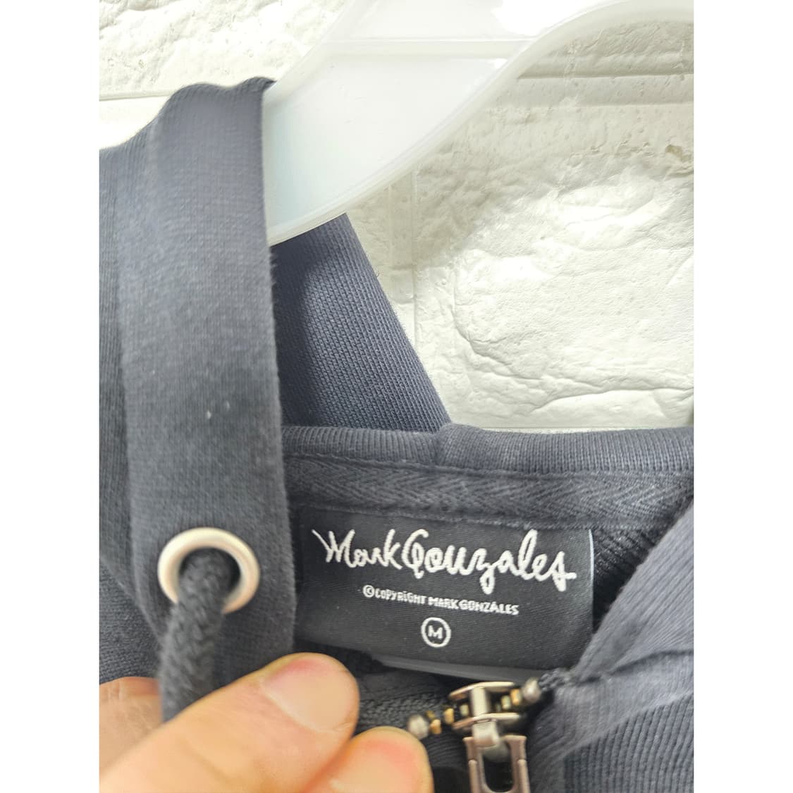 택포) 마크 곤잘레스 후드집업 블랙 XL 상품이미지2