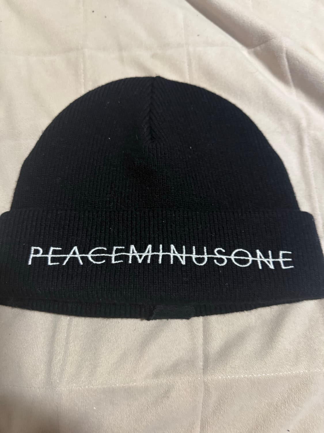 피스마이너스원 블랙 비니 상품이미지2