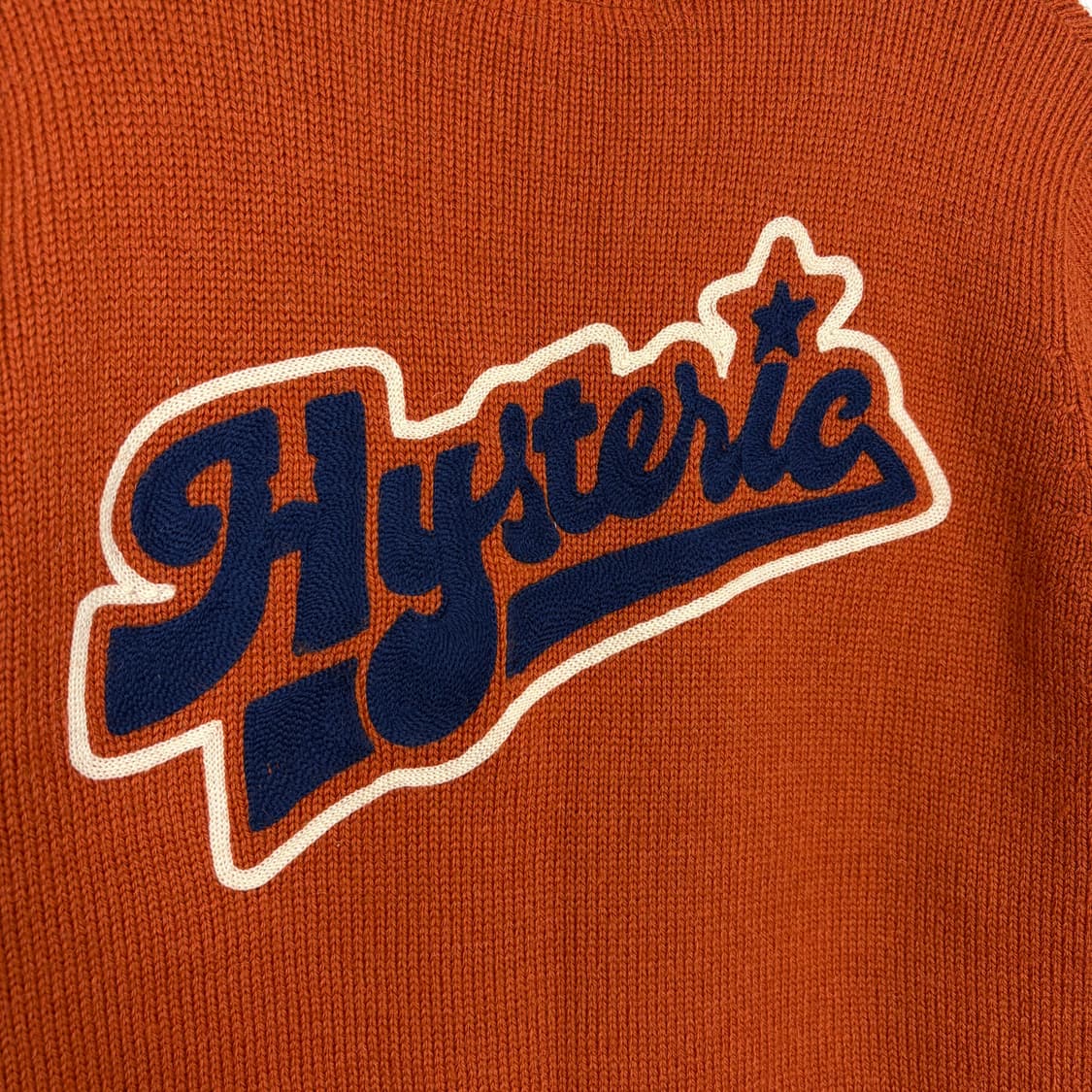 히스테릭글래머 레터맨 니트 가디건 상품이미지8